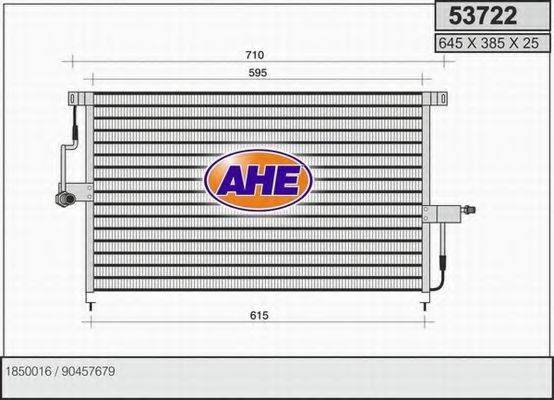 AHE 53722 Конденсатор, кондиціонер