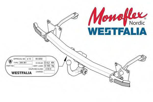 MONOFLEX 306369 Причіпне обладнання