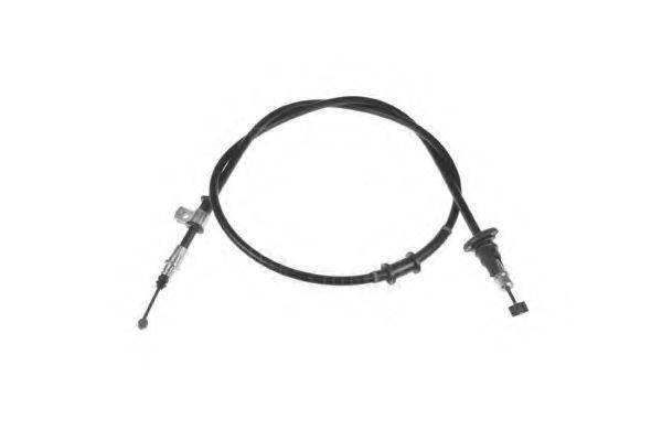 ASHUKI C81054 Трос, стоянкова гальмівна система