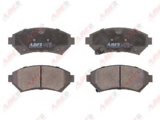 ABE C1X017ABE Комплект гальмівних колодок, дискове гальмо