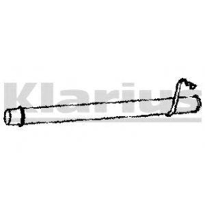 KLARIUS 120055 Труба вихлопного газу