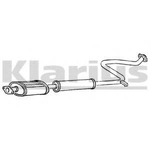 KLARIUS DN321K Середній глушник вихлопних газів