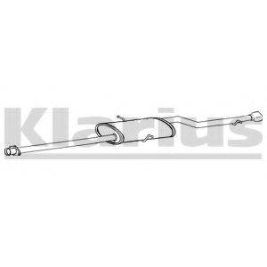 KLARIUS MZ424W Глушник вихлопних газів кінцевий