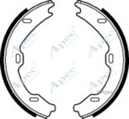APEC BRAKING SHU675 Гальмівні колодки