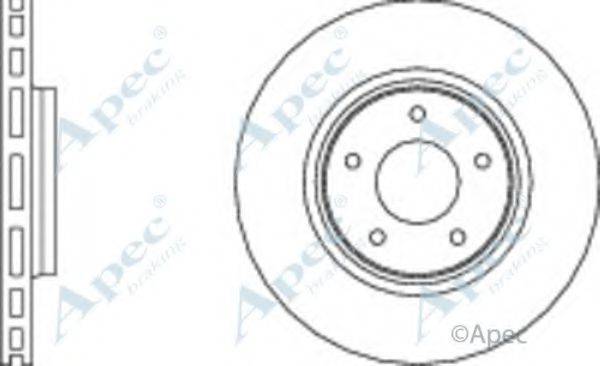 APEC BRAKING DSK2170 гальмівний диск
