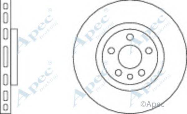 APEC BRAKING DSK649 гальмівний диск