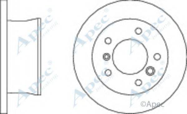 APEC BRAKING DSK814 гальмівний диск