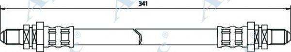 APEC BRAKING HOS3011 Гальмівний шланг
