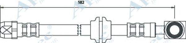 APEC BRAKING HOS3055 Гальмівний шланг