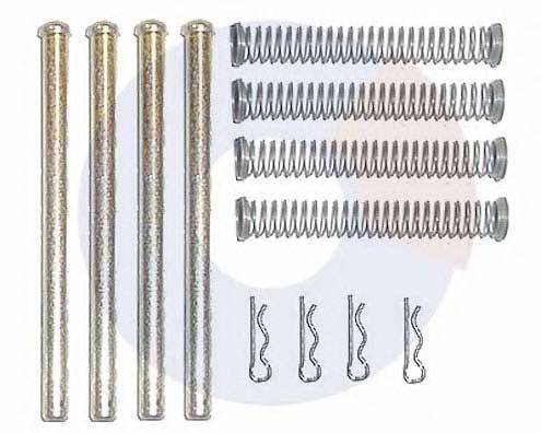 CARRAB BRAKE PARTS 2185 Комплектуючі, колодки дискового гальма