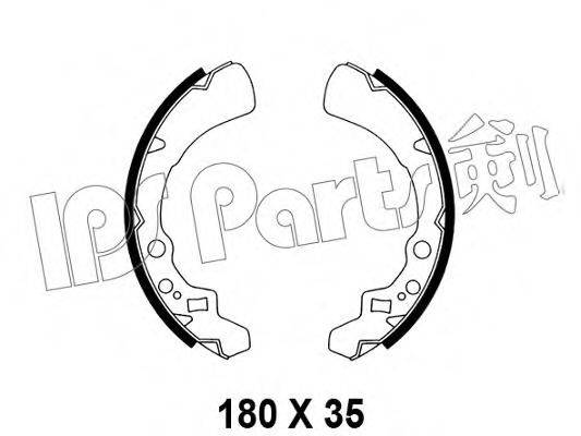 IPS PARTS IBL4606 Гальмівні колодки