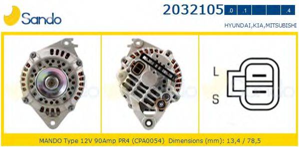SANDO 20321051 Генератор