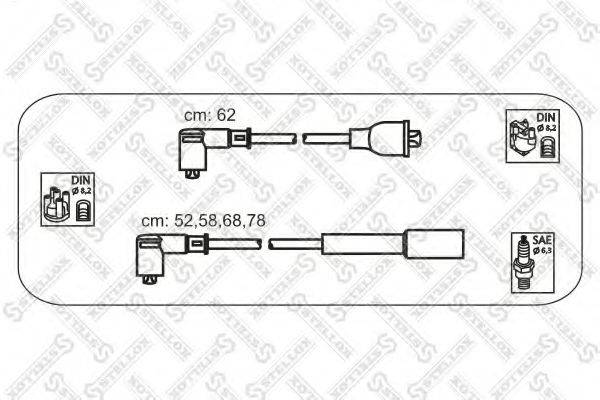 STELLOX 1038487SX Комплект дротів запалювання