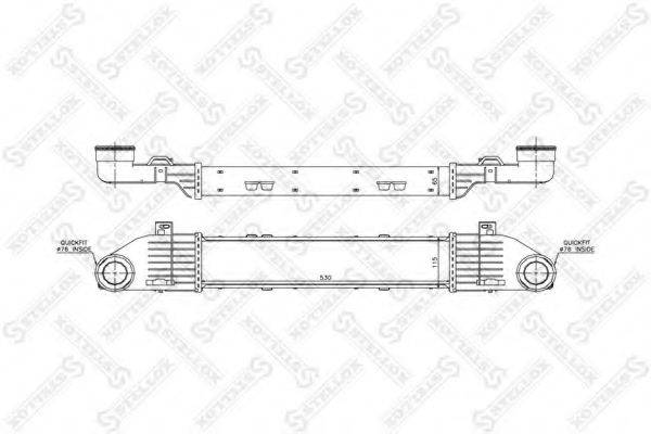 STELLOX 1040051SX Інтеркулер