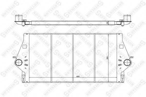 STELLOX 1040067SX Інтеркулер