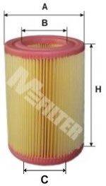 MFILTER A8025 Повітряний фільтр