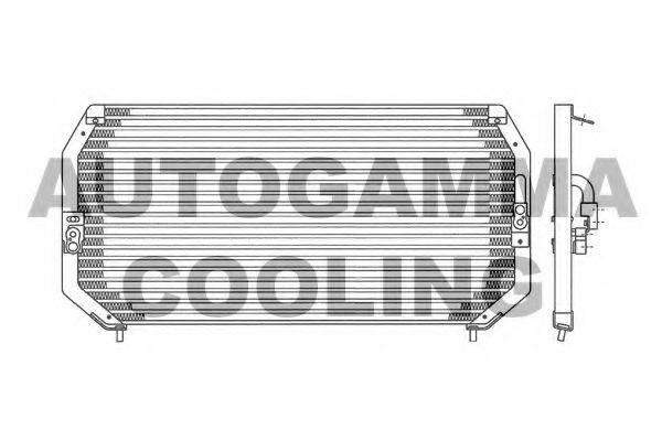 AUTOGAMMA 102798 Конденсатор, кондиціонер