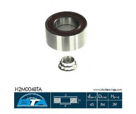 BTA H2M004BTA Комплект підшипника маточини колеса