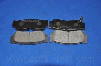 PARTS-MALL PKA032 Комплект гальмівних колодок, дискове гальмо