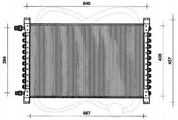 ELECTRO AUTO 30X0017 Конденсатор, кондиціонер