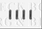 BORG & BECK BBK1394 Комплектуючі, колодки дискового гальма