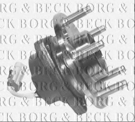 BORG & BECK BWK848 Комплект підшипника маточини колеса