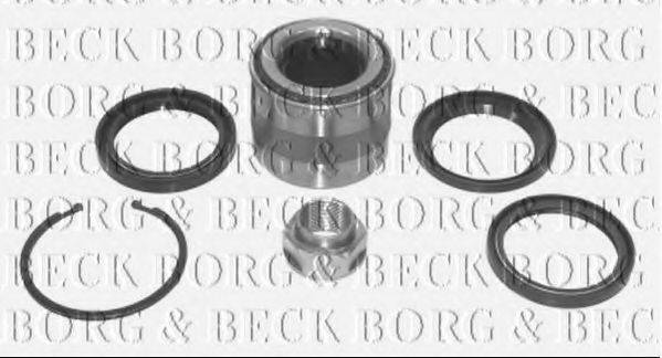 BORG & BECK BWK663 Комплект підшипника маточини колеса