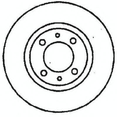 JURID 561326JC гальмівний диск