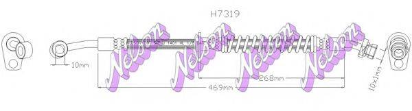 BROVEX-NELSON H7319 Гальмівний шланг