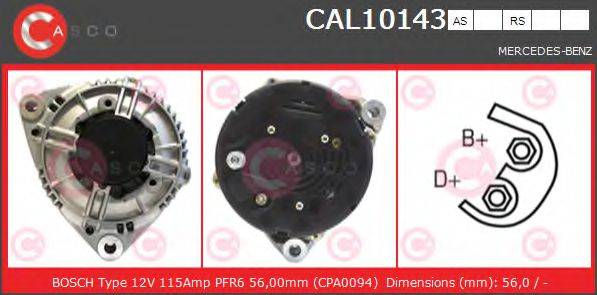 CASCO CAL10143AS Генератор