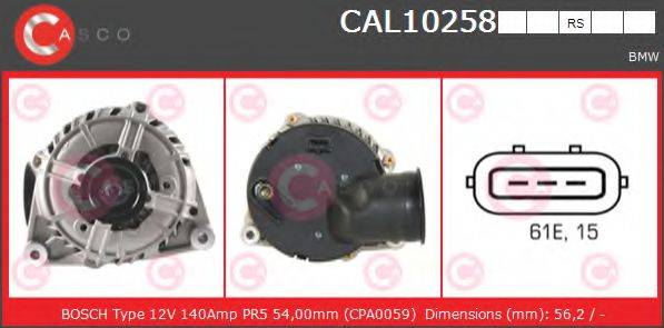 CASCO CAL10258RS Генератор