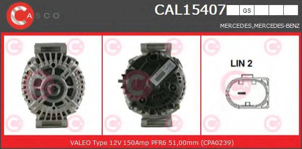 CASCO CAL15407GS Генератор
