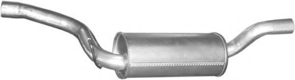 POLMO 08570 Середній глушник вихлопних газів