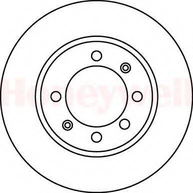 BENDIX 561055B гальмівний диск