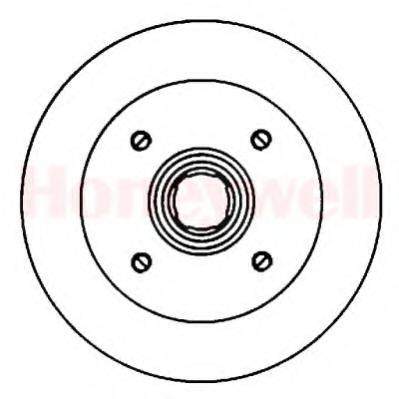 BENDIX 561452B гальмівний диск