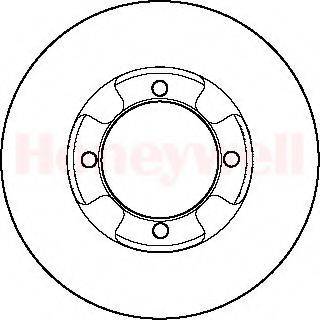 BENDIX 561816B гальмівний диск