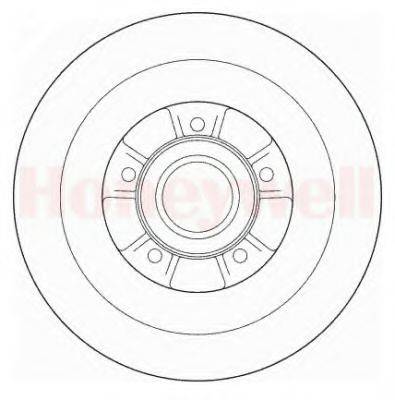 BENDIX 562170B гальмівний диск