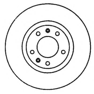 BENDIX 561996B гальмівний диск