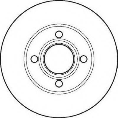 BENDIX 561691B гальмівний диск