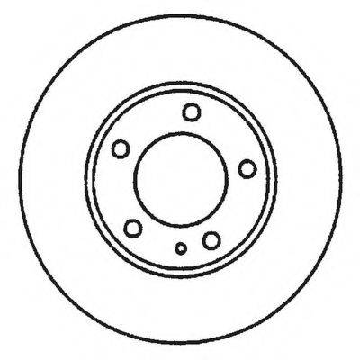BENDIX 561967B гальмівний диск