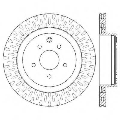 BENDIX 562577BC гальмівний диск