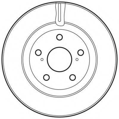BENDIX 562621BC гальмівний диск