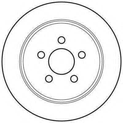 BENDIX 562656BC гальмівний диск
