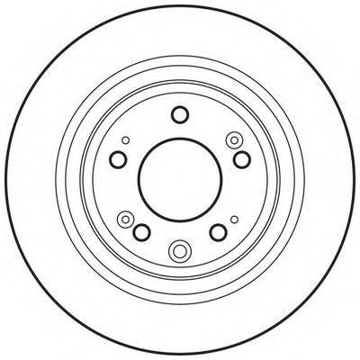 BENDIX 562697BC гальмівний диск