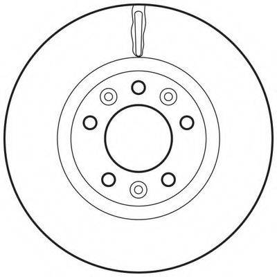 BENDIX 562733BC гальмівний диск