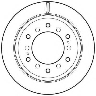 BENDIX 562827BC гальмівний диск