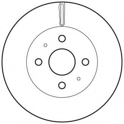 BENDIX 562832BC гальмівний диск