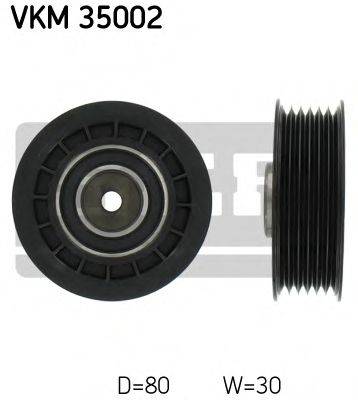 SKF VKM35002 Паразитний / провідний ролик, полікліновий ремінь