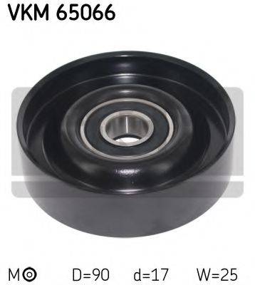 SKF VKM65066 Натяжний ролик, полікліновий ремінь
