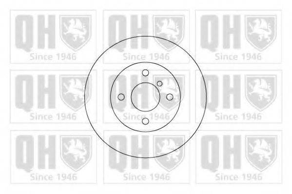 QUINTON HAZELL BDC3126 гальмівний диск